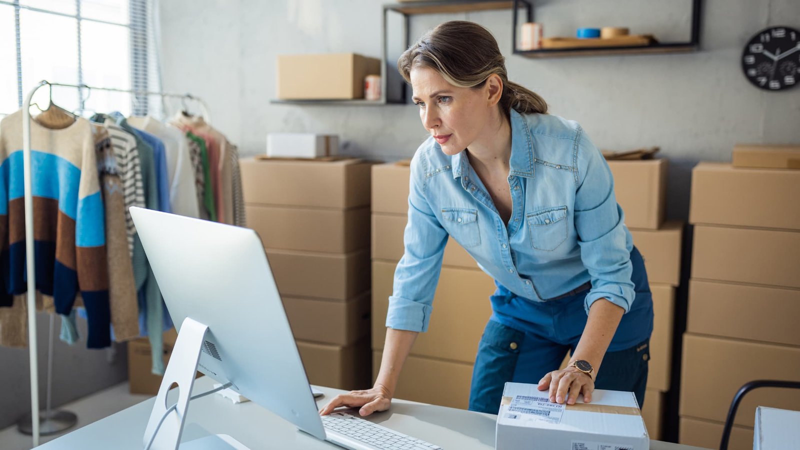 A Small Business Owner Thinking If she needs outside help